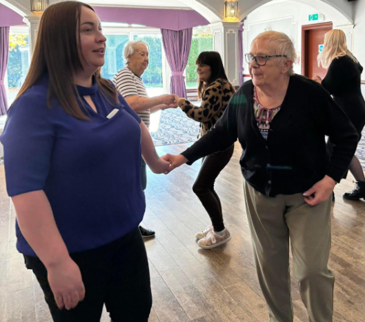 Residents at Almond Valley Care Home