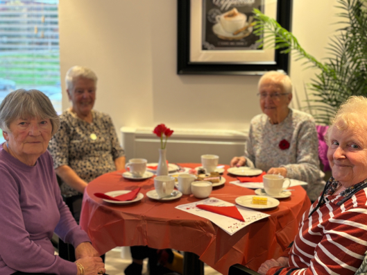 Remembrance Month at Almond Valley Care Home