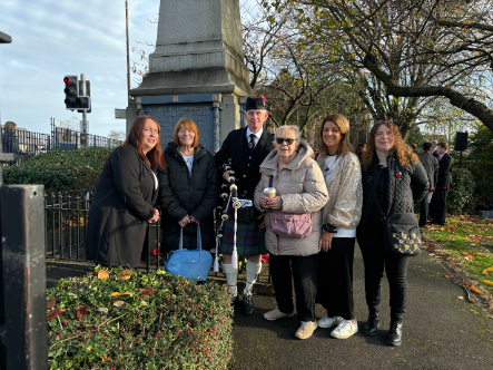 Remembrance Month at Almond Valley Care Home