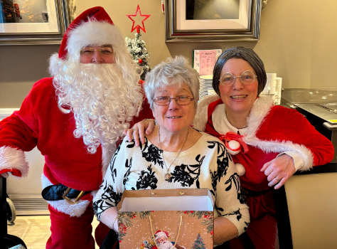 First Christmas at Almond Valley Care Home