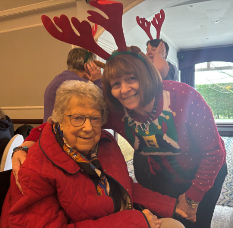 First Christmas at Almond Valley Care Home