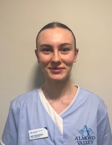 Care Assistant Amy at Almond Valley Care Home