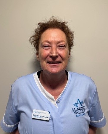 Care Assistant Sandra at Almond Valley