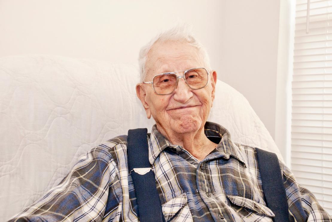 resident in care home recieving palliative care
